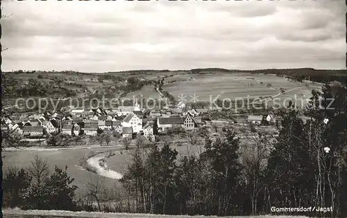 Gommersdorf Jagst Dorf Felder