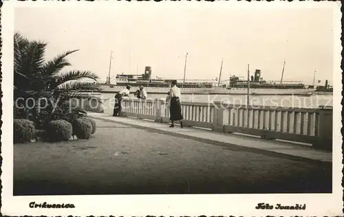 Crikvenica Kroatien Seepromenade / Kroatien /