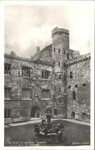 Linlithgow Palace Fountain Kat. West Lothian