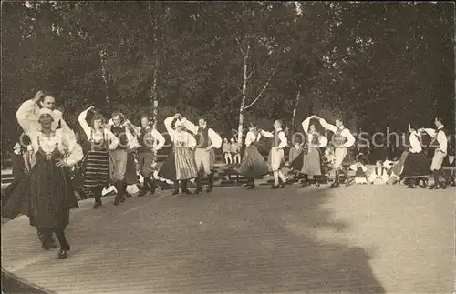 Skansen Danmark Tanzgruppe Kat. Daenemark