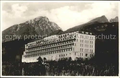 Vysoke Tatry Place Sanatorium in Hohe Tatra Kat. Slowakische Republik