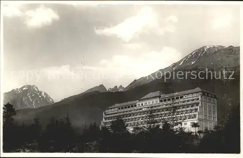 Vysoke Tatry Palace Sanatorium Hohe Tatra Kat. Slowakische Republik