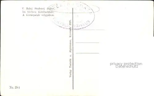 Teryho Chata Berge Schutz Huette Kat. Tschechische Republik