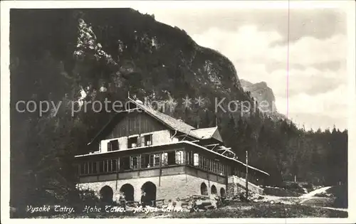 Vysoke Tatry Hotel Gemse Hohe Tatra Kat. Slowakische Republik