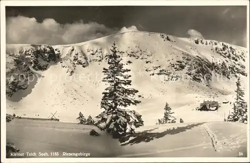 Riesengebirge Kleiner Teich Kat. Tschechische Republik