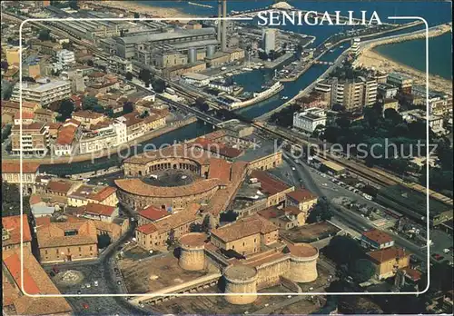 Senigallia Fliegeraufnahme Hafen Kat. Italien