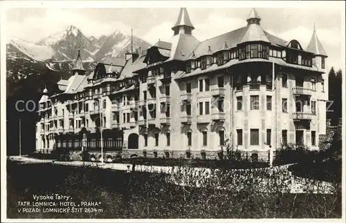 Vysoke Tatry Hotel Praha Kat. Slowakische Republik