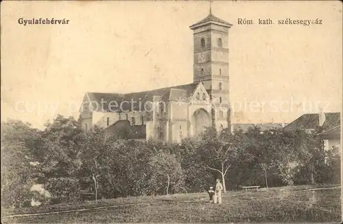 Gyulafehervar Kirche Kat. Ungarn