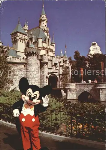 Disneyland California Mickey Mouse Sleeping Beauty Castle Kat. Anaheim