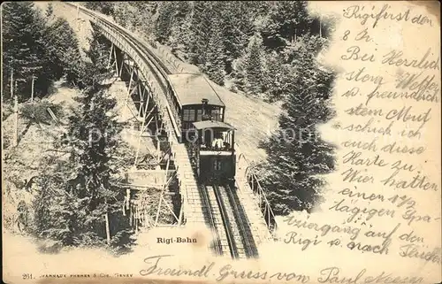 Rigibahn  Kat. Eisenbahn