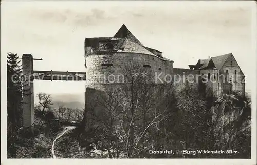 Burg Wildenstein Donautal Kat. Beuron
