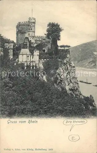 Burg Rheinstein  Kat. Trechtingshausen