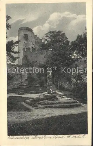 Hermsdorf Riesengebirge Burg Kynast Kat. Tschechische Republik