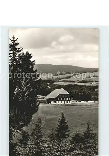 Hohlengraben Gasthaus zum Kreuz Kat. Breitnau Schwarzwald