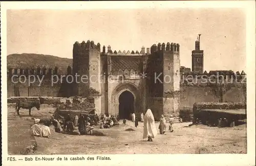 Fes Bab En Nouar casbah Filalas Kat. Marokko