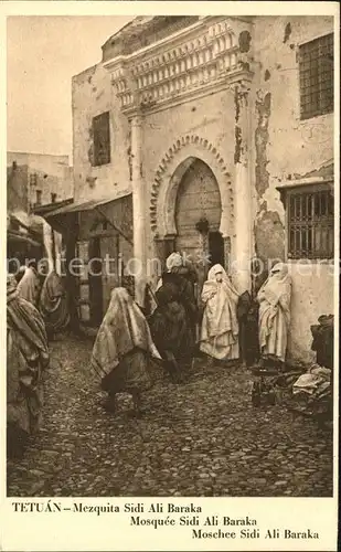 Tetuan Moschee Sidi Ali Baraka Kat. Marokko