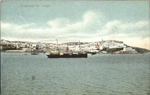 Tanger Tangier Tangiers Segelschiff / Marokko /