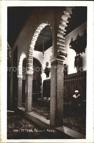 Tetuan Palacio Moro Kat. Marokko