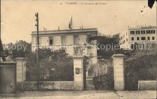 Tanger Tangier Tangiers Legation France / Marokko /