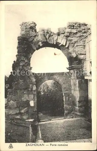 Zaghouan Porte romaine Kat. Tunesien