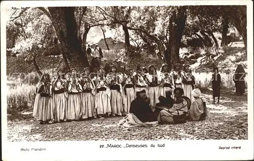 Marokko Maroc Danseuses du sud Kat. Marokko