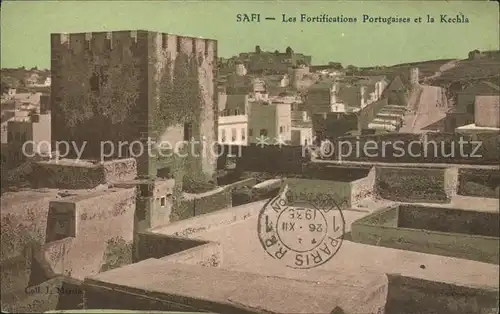 Safi Les Fortifications Portugaises et la Kechla Kat. Marokko