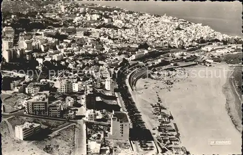 Tanger Tangier Tangiers Fliegeraufnahme  / Marokko /