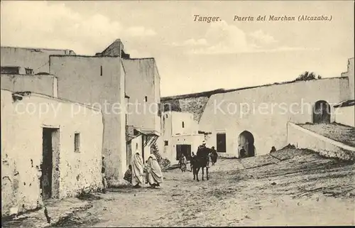 Tanger Tangier Tangiers Puerta del Marchan / Marokko /