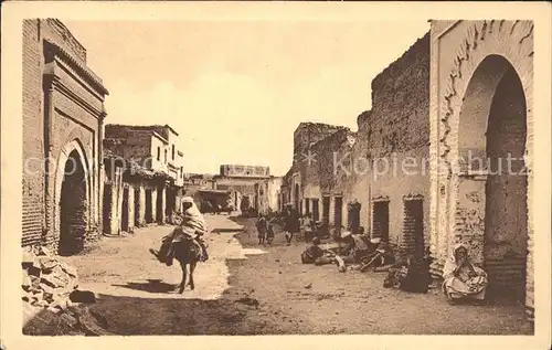 Marrakech Marrakesch Grande Rue de Bab Khemis Kat. Marokko