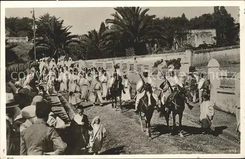 Tanger Tangier Tangiers Soldaten Pferde / Marokko /