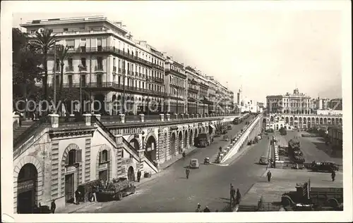 Alger Algerien Les Rampes et Boulevard de la Republique / Algier Algerien /