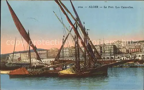 Alger Algerien Le Port Les Caravelles / Algier Algerien /