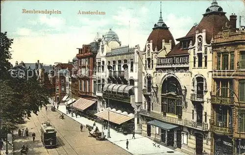 Amsterdam Niederlande Rembrandsplein Kat. Amsterdam