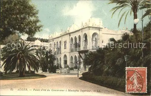 Alger Algerien Palais d'ete du Gouverneur a Mustapha Superieur / Algier Algerien /