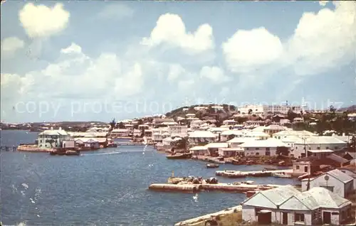 Bermuda Town of St George and St George Hotel Kat. Bermuda