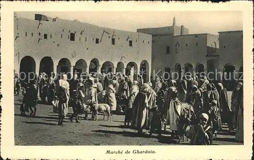 Ghardaia Marche de Ghardaia Kat. Algerien