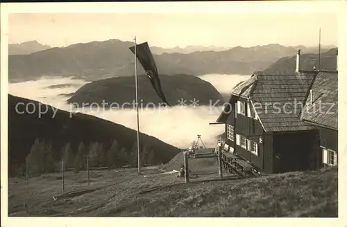 Poellingerhuette auf der Goerlitzen Kat. Oesterreich