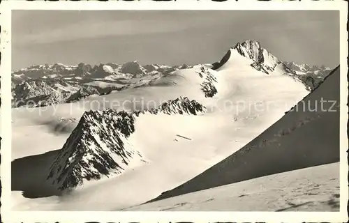 Gurgler Gletscher mit Hochwilde oetztal Tirol und Dolomiten Kat. Oesterreich