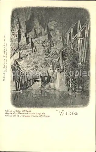 Wieliczka Wielicki Kleinpolen Grotte der Kronprinzessin Stefanie Kat. Polen