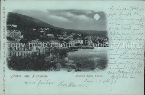 Abbazia Istrien Kueste / Seebad Kvarner Bucht /Primorje Gorski kotar