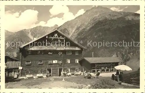 Oetztal Tirol Fremdenheim See Kat. Laengenfeld