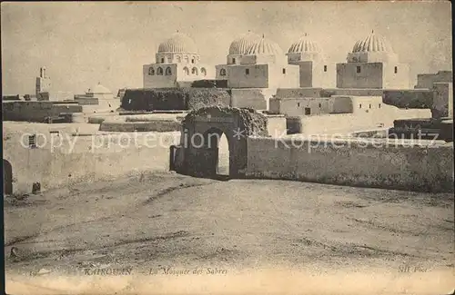 Kairouan Qairawan Mosquee des Sabres Kat. Tunesien