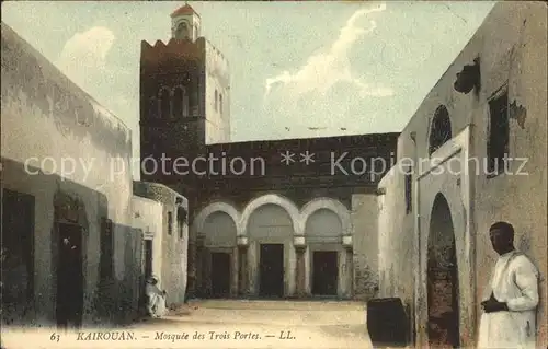 Kairouan Qairawan Mosquee Trois Portes Kat. Tunesien