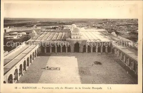 Kairouan Qairawan Minaret Grande Mosquee  Kat. Tunesien