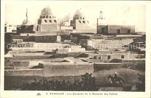 Kairouan Qairawan Coupoles Mosquee des Sabres  Kat. Tunesien