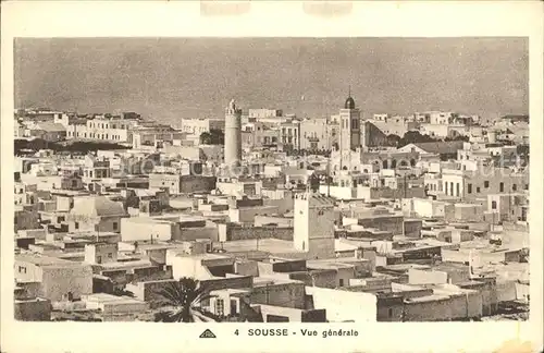 Sousse Vue generale Kat. Tunesien