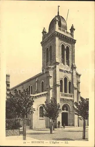 Bizerte Eglise  Kat. Tunesien
