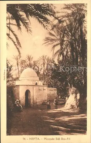 Nefta Mosquee Sidi Bou Ali  Kat. Tunesien