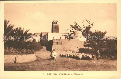 Nefta Marabout Mosquee  Kat. Tunesien