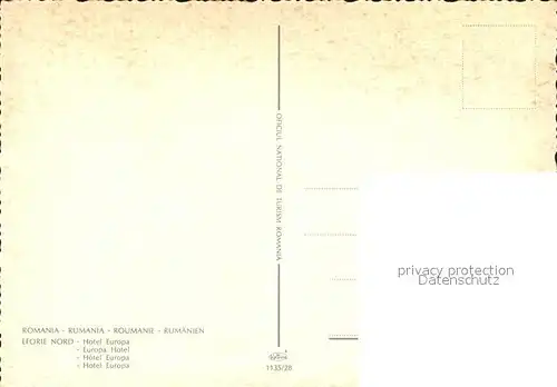 Eforie Nord Hotel Europa  Kat. Rumaenien